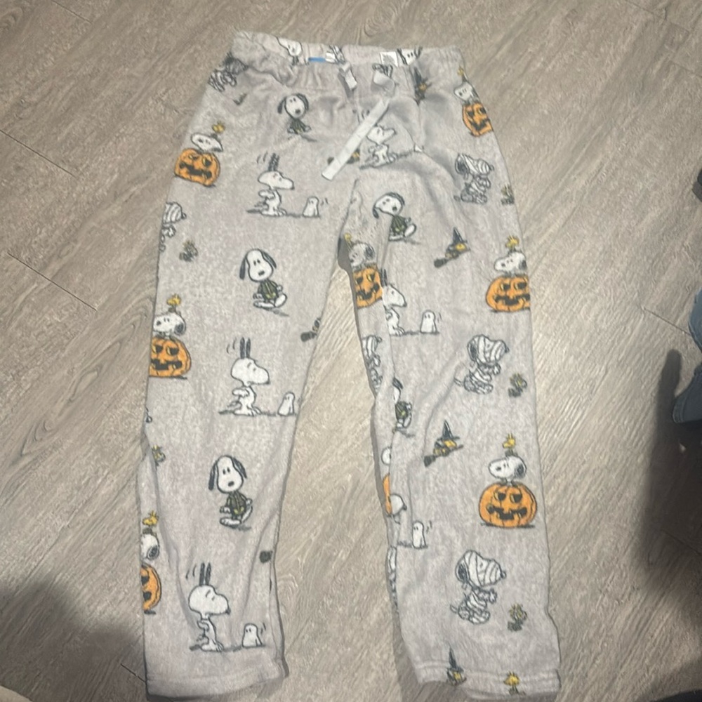 Snoopy Halloween pj pants